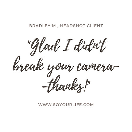 Headshot Testimonial