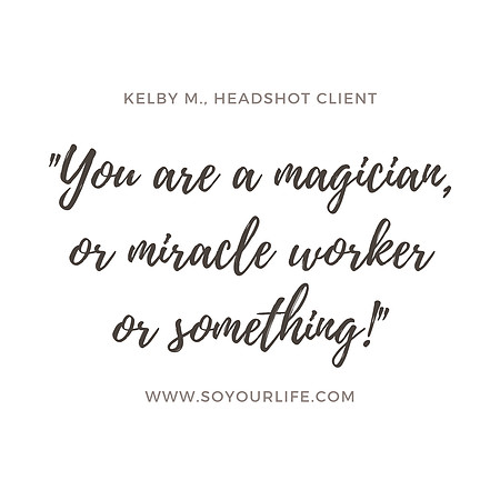 Headshot Testimonial