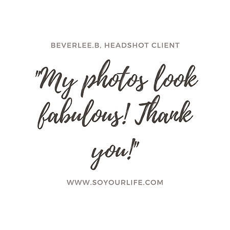 Headshot Testimonial