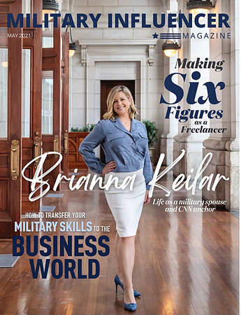 May 2021 Military Influencer Magazine Cover