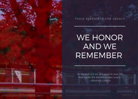 their service is our legacy by photography by trish alegre-smith
