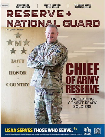 1st Qtr 2025 Cover for Reserve and National Guard Magazine